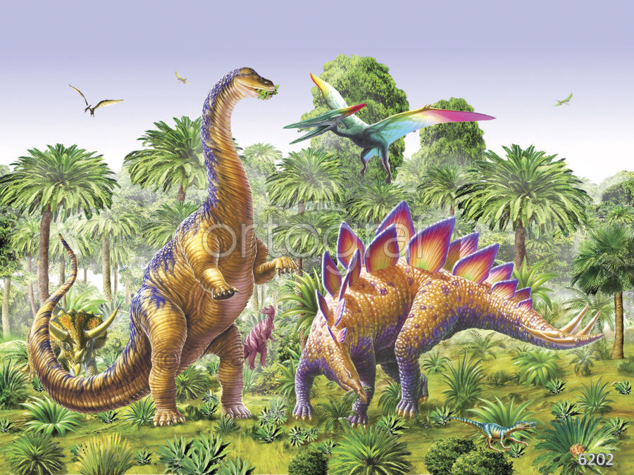 Адриан Честерман — Брахиозавр и Стегозавр